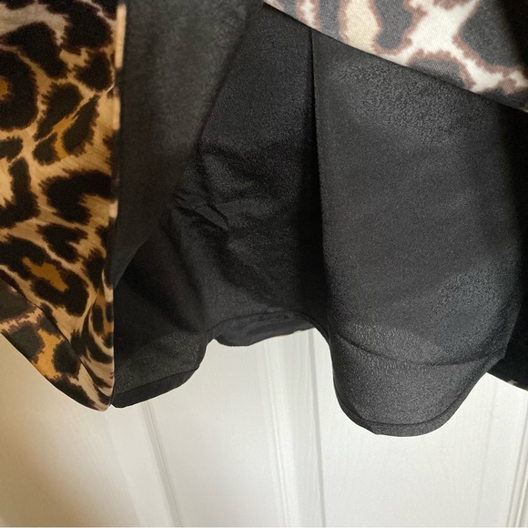 J. Crew Animal Print Sleeveless Dress Size 4 - Picture 6 of 15